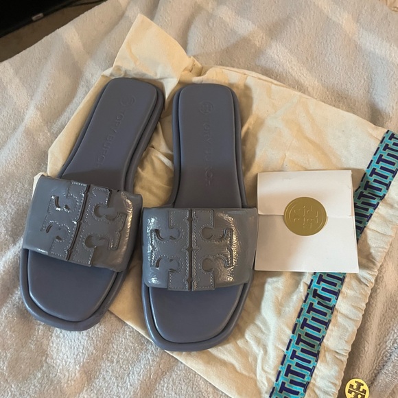 Tory Burch Double T Sport Slide - Picture 2 of 10
